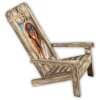 Cadre photo en bois ZEP Gallipoli look chaise longue 10x15 cm 16x16x24 cm