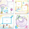 ZEP Babyalbum BABY BOOK assorti 25x25 cm 60 pages blanches