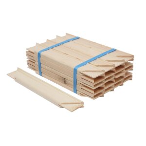 Deknudt S334 Baguettes pour châssis bois naturel 35 cm