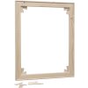 Deknudt S335 cadre en bois naturel 60x80 cm