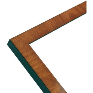 Cadre Deknudt S47EG3 couleur ronce de noyer noir bord 30x45 cm