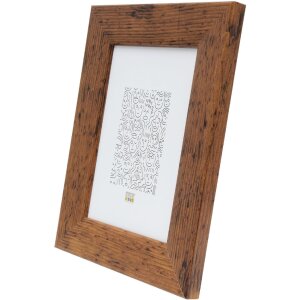 Deknudt S53GH9 Cadre large en bois brun 15x20 cm