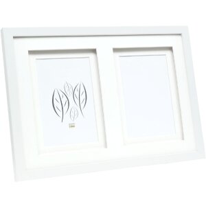 Deknudt S65KK1 cadre photo blanc double passe-partout...