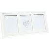 Deknudt S65KK1 cadre photo blanc double passe-partout 3x 10x15 cm