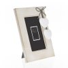 Cadre en bois ZEP Melissa Coeurs 10x15 cm blanc/gris/crème