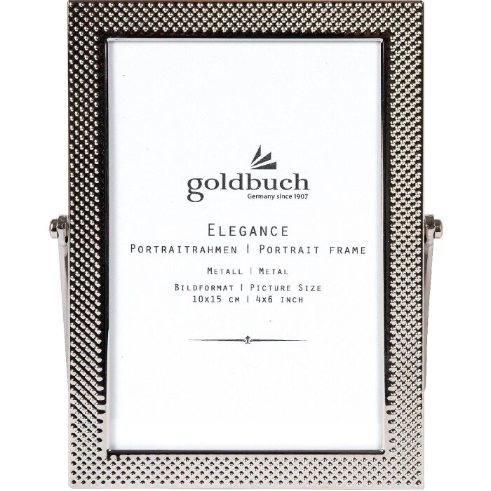 Goldbuch Elegance cadre métallique argent 10x15 / 13x18 cm