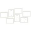 Cadre photo mural Deknudt S68UC1 blanc 10x15 cm pour 7 photos