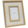 Deknudt S68UE3 cadre photo bois naturel/beige lin 10x15 cm