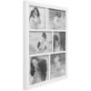 Deknudt S68WB1 Cadre de galerie blanc 6 photos 12x12, 12x17, 15x15 cm