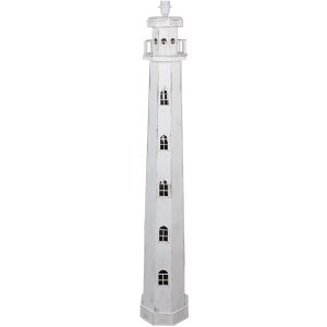 Clayre & Eef 5LMP278W Lampadaire design phare blanc...