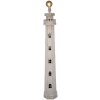 Clayre & Eef 5LMP278W Lampadaire design phare blanc 23x23x140 cm E27/max 60W