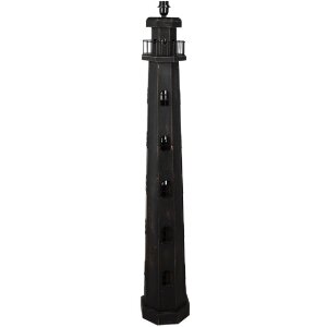 Clayre & Eef 5LMP278Z Lampadaire Phare 140cm noir...