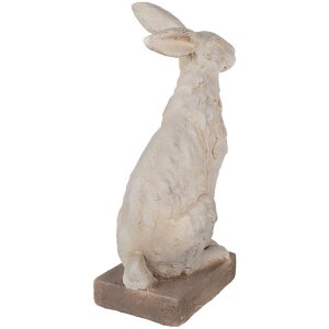 Clayre & Eef 5MG0039 Décor Lapin aspect pierre 27x18x55 cm