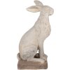 Clayre & Eef 5MG0039 Décor Lapin aspect pierre 27x18x55 cm