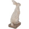 Clayre & Eef 5MG0039 Décor Lapin aspect pierre 27x18x55 cm