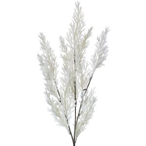 Clayre & Eef 5PL0054 Branche décorative Blanc...