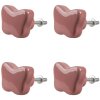 Clayre & Eef 65299 Bouton de porte céramique vieux rose Ø 4x3/6 cm