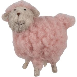 Clayre & Eef 65378 Décoration Mouton Rose...