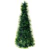 Clayre & Eef 65542M Décoration de sapin de Noël vert 17x38 cm