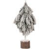 Clayre & Eef 65578 Sapin de Noël artificiel aspect neige 15x12x33 cm