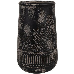 Clayre & Eef 6CE1709 Décoration Vase Gris...