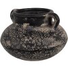 Clayre & Eef 6CE1710 Décoration Pot de fleurs gris Ø 21x13 cm