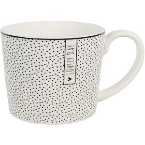 Clayre & Eef 6CEMU0143 Tasse Lovely Day 12x8x7 cm 275 ml