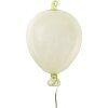 Clayre & Eef 6GL4437 Décoration Ballon suspendu en verre Ø 7x14 cm