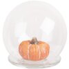 Clayre & Eef 6GL4445 Cloche en verre Ø 12x12 cm Transparent