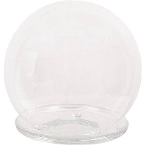 Clayre & Eef 6GL4446 Cloche en verre Transparent...