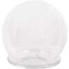 Clayre & Eef 6GL4446 Cloche en verre Transparent Ø 15x16 cm