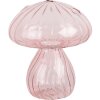 Clayre & Eef 6GL4474 Champignon décoratif rose Ø 13x15 cm