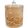 Clayre & Eef 6GL4885 Verre à boire Amber 8x9 cm 320 ml