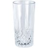 Clayre & Eef 6GL4887 Verre à boire Motif cristal Ø 7x15 cm 320 ml