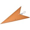 Clayre & Eef 6PA0513XL Décoration étoile orange 90x18x90 cm