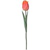 Clayre & Eef 6PL0237 Fleur artificielle Tulipe orange 6x6x50 cm