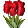 Clayre & Eef 6PL0276 Fleur artificielle Tulipes 10x10x32 cm rouge