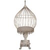 Clayre & Eef 6Y5590 Décoration Cage à oiseaux Beige Ø 36x69 cm