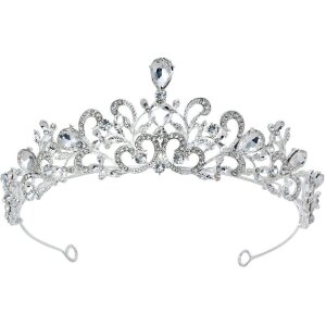 Juleeze JZCR0013 Couronne argent Ø 14x5 cm...