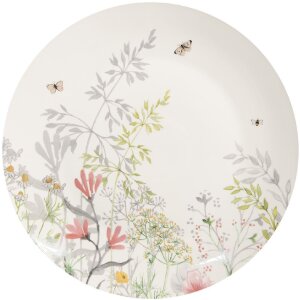 Clayre & Eef Grande assiette Botanique Porcelaine...