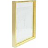 Deknudt S028A1 Cadre en verre or Barre en aluminium Effet photo flottant 20x30cm 30x40cm