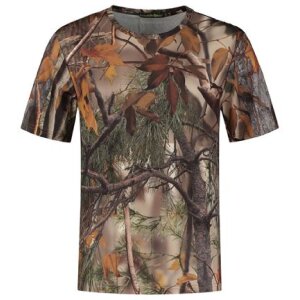 Stealth Gear T-shirt à manches courtes Camo Forest...