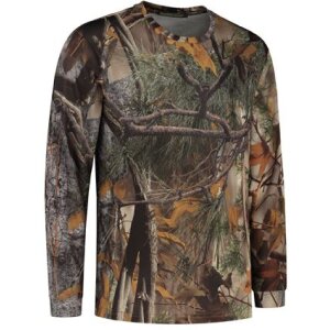 Stealth Gear T-shirt manches longues Camo Forest Print taille M