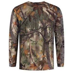 Stealth Gear T-shirt manches longues Camo Forest Print taille M