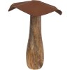 Clayre & Eef 6H2387XL Décoration Champignon Marron Ø 20x25 cm