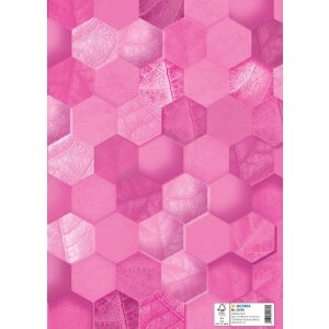 HERMA 20095 Protège-cahier carton X A4 rose