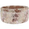 Clayre & Eef 6TE0529M Pot de fleurs Beige Marron Ø 18x8 cm