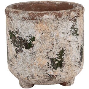 Clayre & Eef 6TE0525L Pot de fleurs Terracotta Beige...