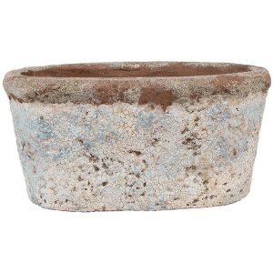 Clayre & Eef 6TE0528M Pot de fleurs Terracotta Beige...