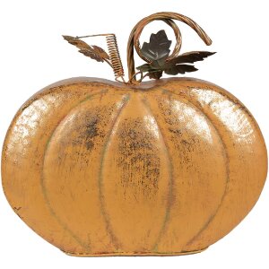 Clayre & Eef 6Y5623 Citrouille décorative orange fer 34x15x32 cm